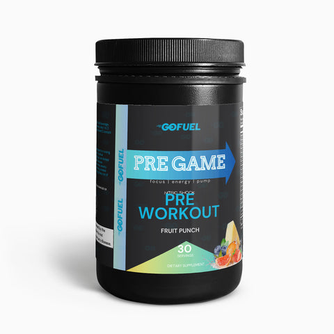 Pre Game Pre-Workout Powder (Fruit Punch)